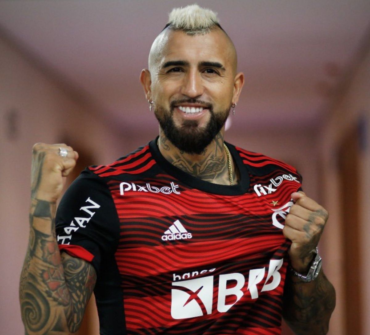 Arturo Vidal en su arribo a Flamengo: Llegué al mejor club de Sudamérica