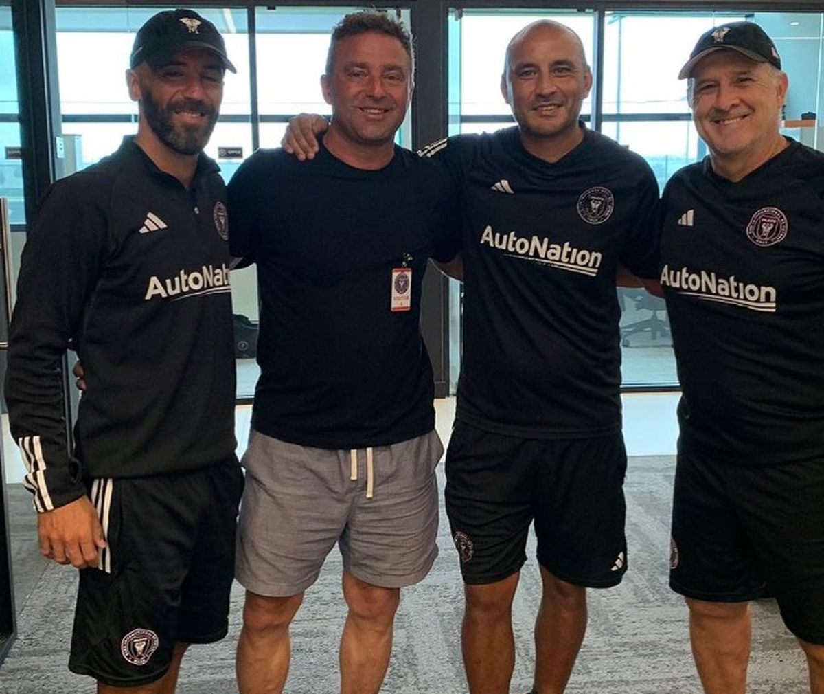Beto Gaitán se reencontró con Federico Higuaín, Cristian Ledesma y Gerardo Martino. Foto de archivo. Beto Gaitán se reencontró con Federico Higuaín, Cristian Ledesma y Gerardo Martino. Foto de archivo.