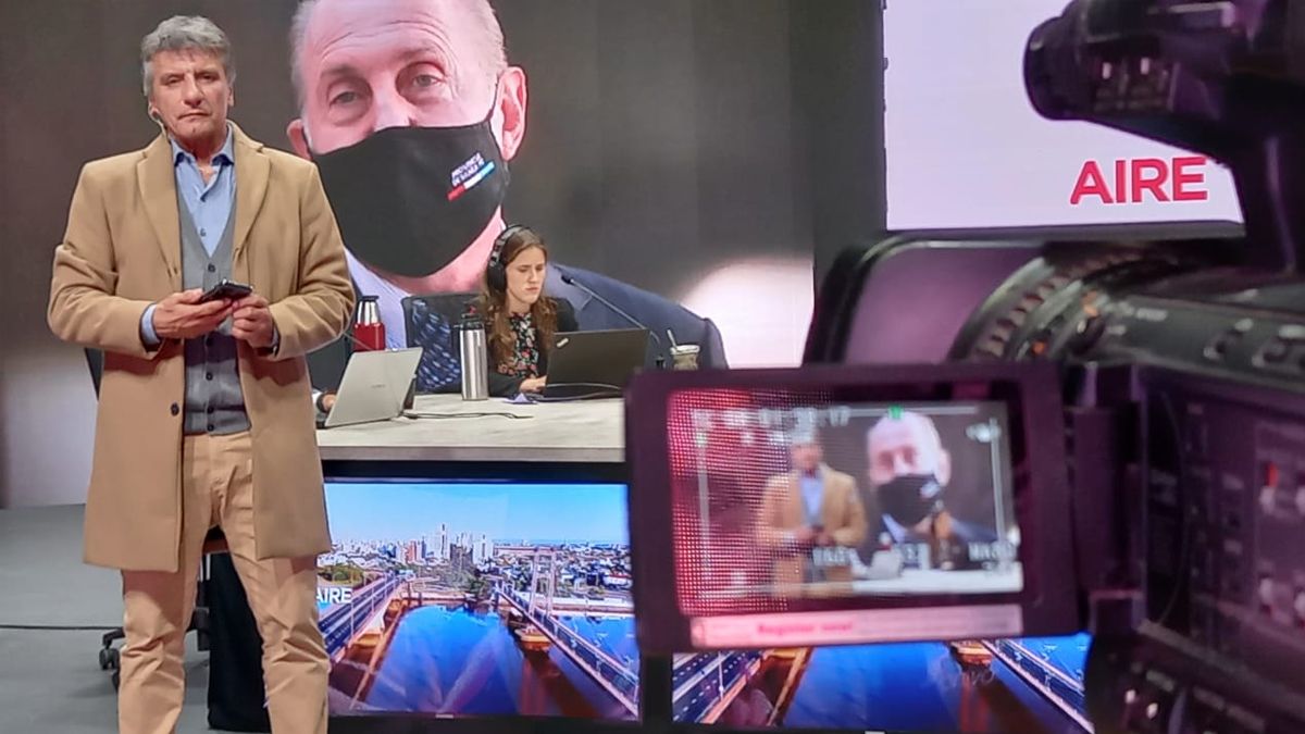 El gobernador Omar Perotti habló en exclusiva con el periodista Luis Mino por Aire de Santa Fe.