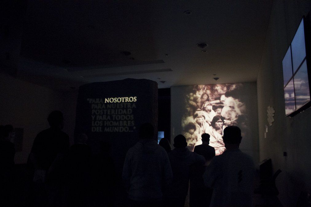 Museo de la Constitución -Sala Cero-Superficies de inscripción