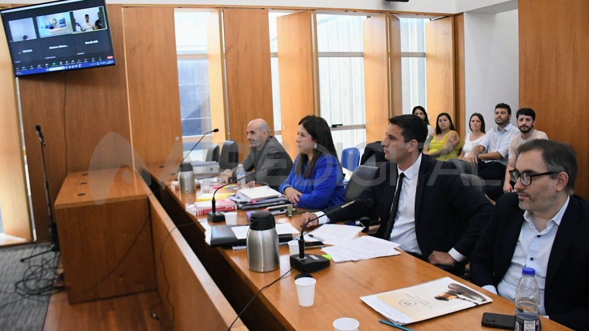 Los imputados presenciaron el juicio de manera remota desde sus centros de detención. Los imputados presenciaron el juicio de manera remota desde sus centros de detención.