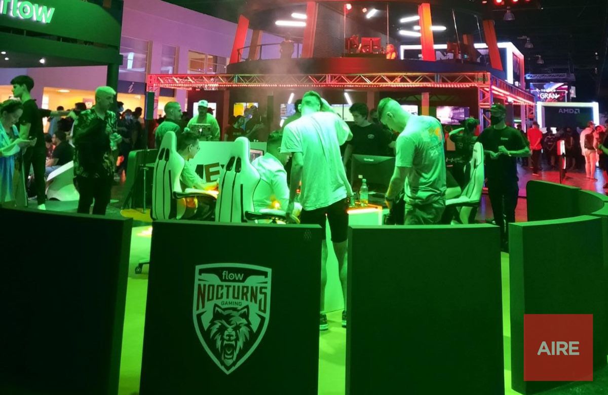 La comunidad gamer volvió a compartir de manera presencial en el primer día de la AGS Flow 2021.