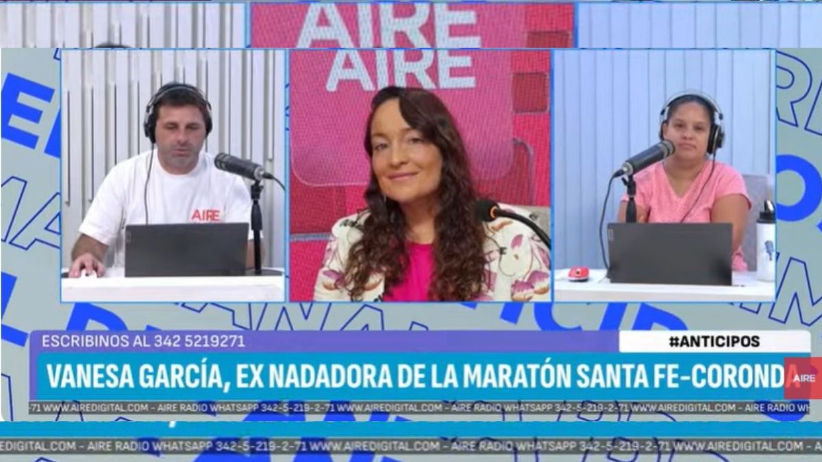 Vanesa García palpitó la Maratón Santa Fe-Coronda.
