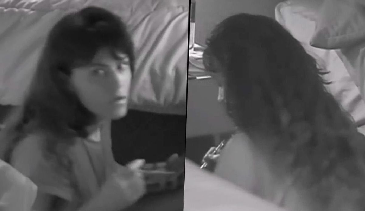 La hermana de Marcos quiso hacer algo a oscuras