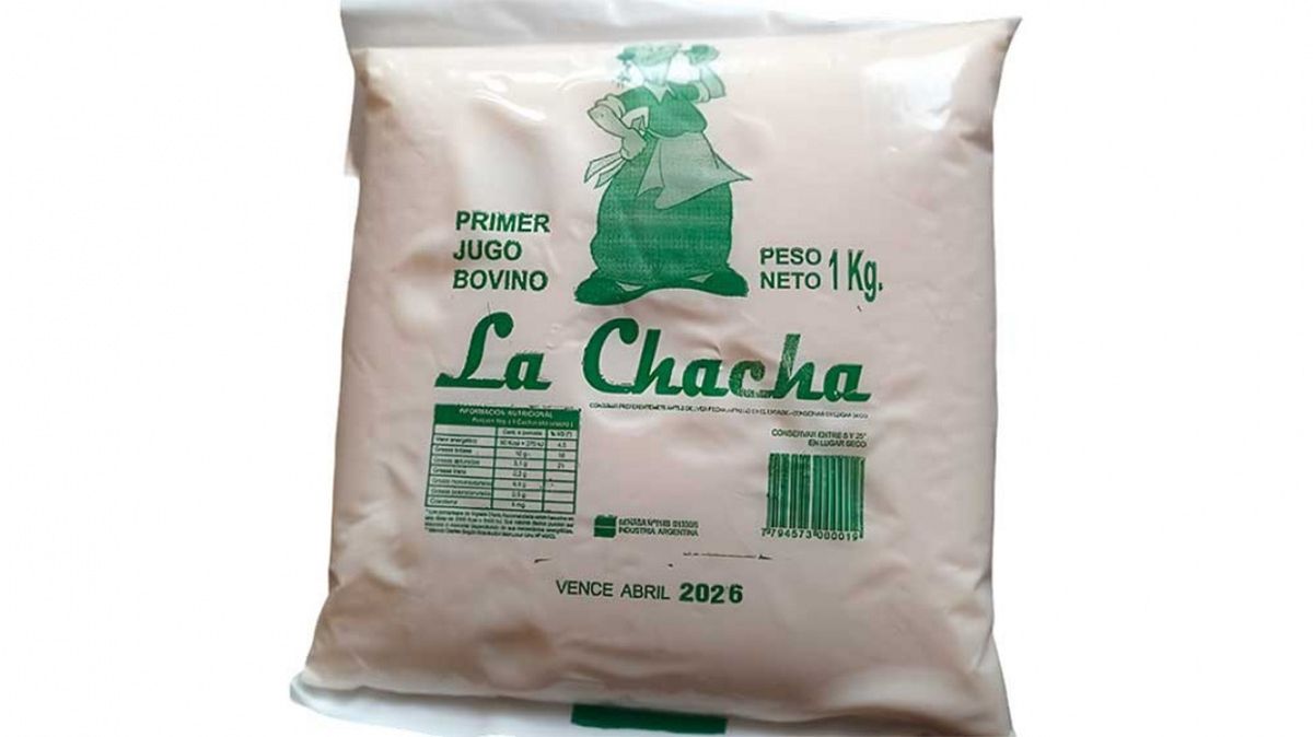 La Assal emitió una alerta alimentaria para el Jugo Bovino La Chacha.
