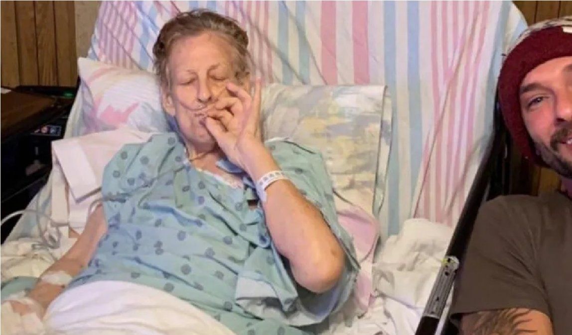 Una abuela pasó sus últimas horas de vida drogándose con su nieto