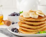 Receta de pancakes clásicos: fáciles, rápidos y con pocos ingredientes. Receta de pancakes clásicos: fáciles, rápidos y con pocos ingredientes.