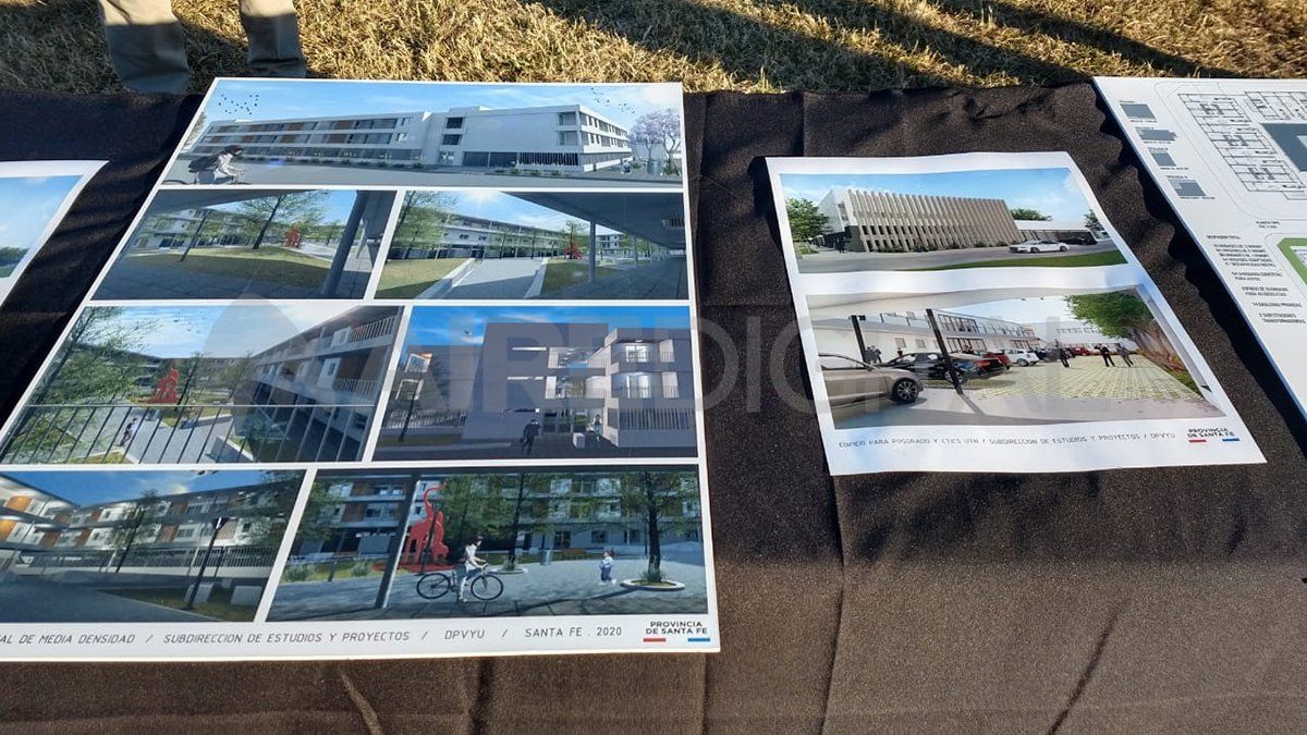 Serán 108 viviendas y un edificio anexo de la UTN.