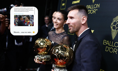 Lionel Messi explotó tras ganar su octavo Balón de Oro: Mentís, una vez más... Lionel Messi explotó tras ganar su octavo Balón de Oro: Mentís, una vez más...
