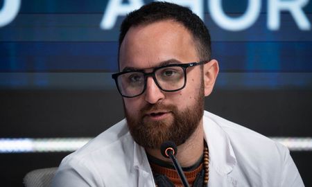 El candidato por la alianza Más para Santa Fe, Pedro el Profe Medei.