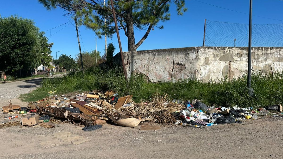Según relatan los vecinos, el problema lleva casi dos años.