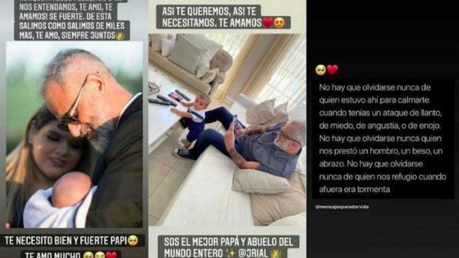 Morena Rial tuvo varias peleas con su padre, Jorge Rial, pero lograron recomponer su relación 