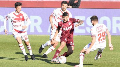 Torneo de la Liga Profesional: Unión igualó 1-1 con Lanús por la cuarta fecha