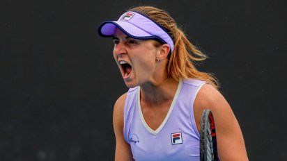 Nadia Podoroska venció a Petra Kvitova y avanzó en el Yarra Valley Classic