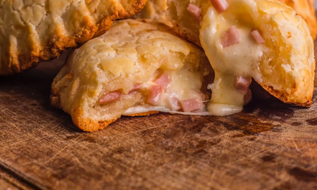 Cómo preparar chipás rellenos con jamón y queso Cómo preparar chipás rellenos con jamón y queso