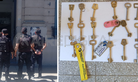 .Los detuvieron en la casa de un abuelo, en Santa Fe, acusados de robo .Los detuvieron en la casa de un abuelo, en Santa Fe, acusados de robo