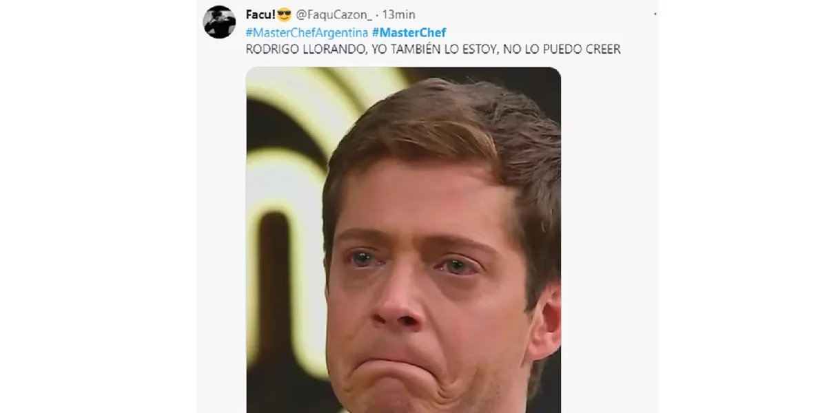 Los mejores memes tras la eliminación de Rodrigo de MasterChef. Los mejores memes tras la eliminación de Rodrigo de MasterChef.