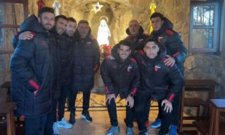 La verdad de la visita del cuerpo técnico de Colón a la Virgen del Cerro en Salta La verdad de la visita del cuerpo técnico de Colón a la Virgen del Cerro en Salta