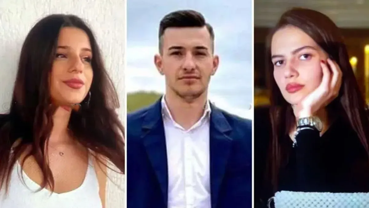 Los tres amigos que desaparecieron luego de la crecida del río en Italia. Los tres amigos que desaparecieron luego de la crecida del río en Italia.