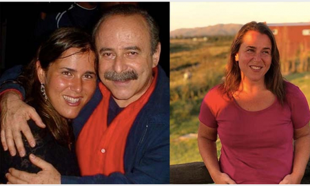 Malena Guinzburg dijo que vio la cara de su padre en una pared y publicó la foto en las redes sociales Malena Guinzburg dijo que vio la cara de su padre en una pared y publicó la foto en las redes sociales