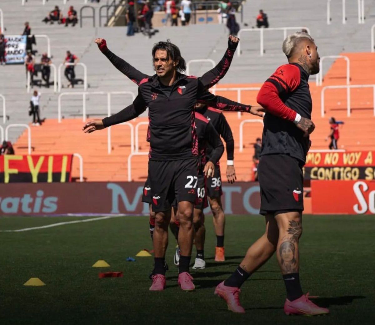 Jorge Benítez y Damián Batallini, descartados vs. Instituto. Jorge Benítez y Damián Batallini, descartados vs. Instituto.