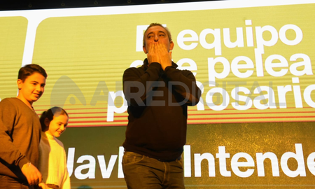 Javkin anunció además que fue el postulante más votado de Rosario Javkin anunció además que fue el postulante más votado de Rosario