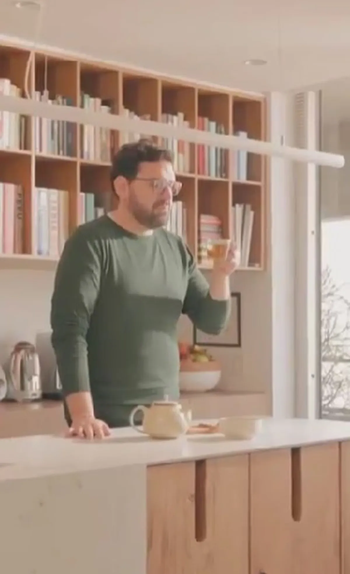 Damián Betular mostró a través de sus redes sociales cómo es su casa.