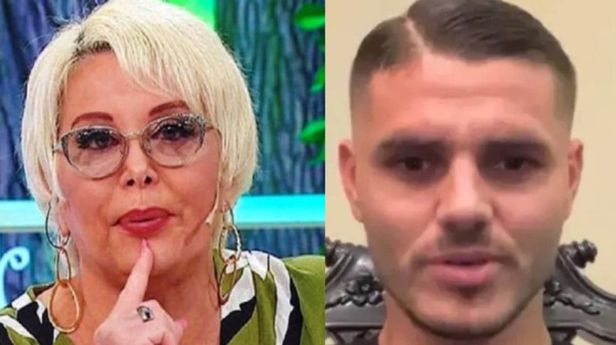 Carmen Barbieri le hizo un sorpresivo pedido a Mauro Icardi.