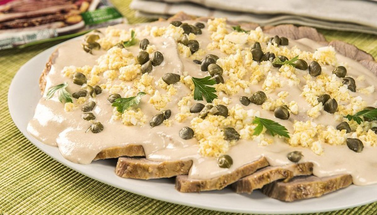 El vitel toné, un plato clásico en las festividades. El vitel toné, un plato clásico en las festividades.