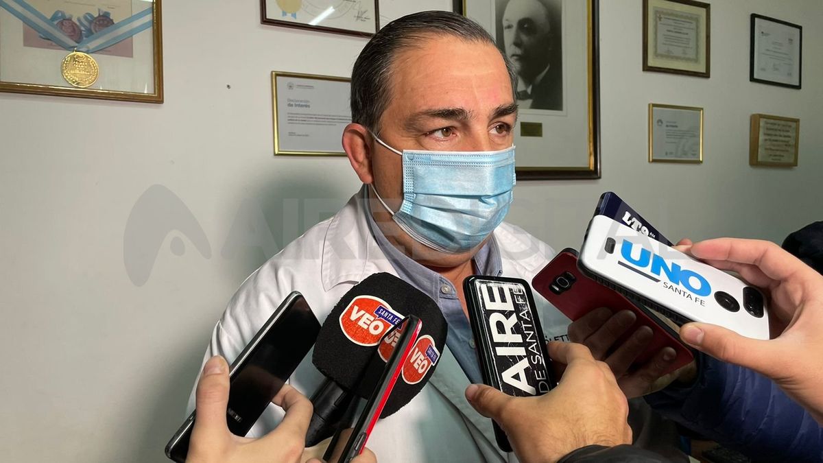 Juan Pablo Poletti, director médico del Hospital Cullen.