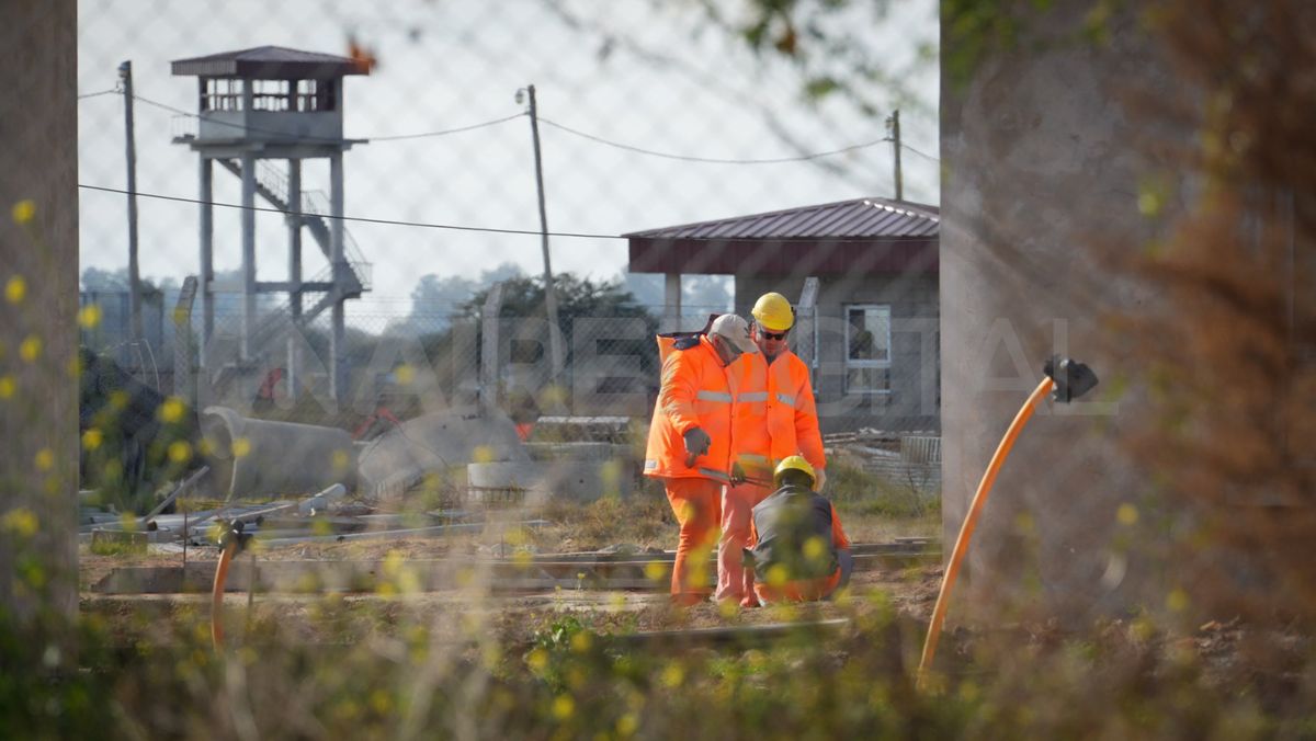 Si bien la obra está avanzada, aún quedan en el lugar una serie de trabajos en la zona externa del futuro penal.