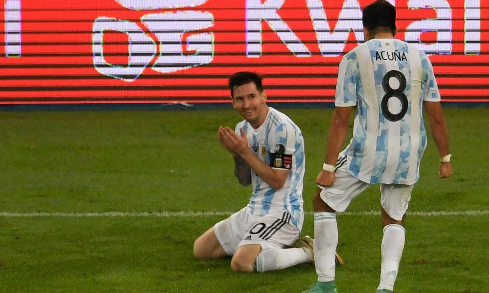Messi rompió en llanto al conseguir el objetivo.