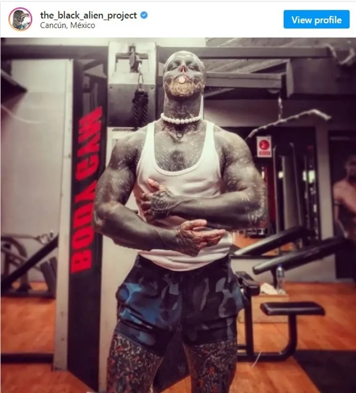 "Para mí esto no es mutilar. Para mí es una evolución. Es mi evolución" (Instagram).