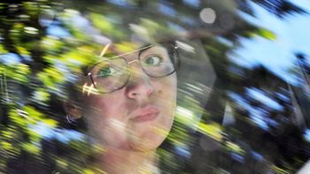 Gianinna Maradona, la primera testigo del juicio.