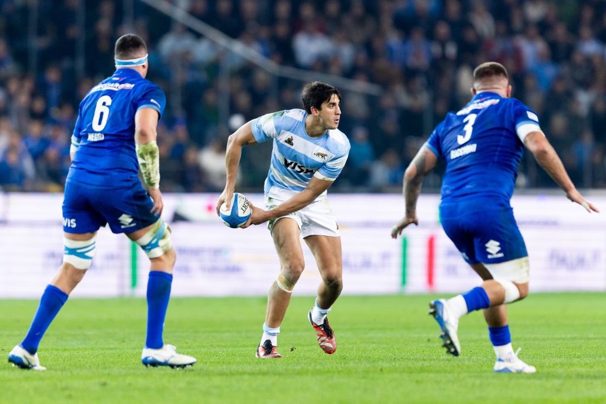 Los Pumas vs. Italia.
