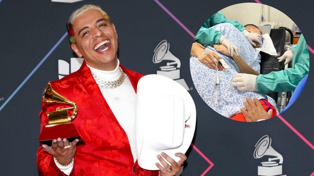 Eduin Caz, vocalista de Grupo Firme, fue hospitalizado de emergencia