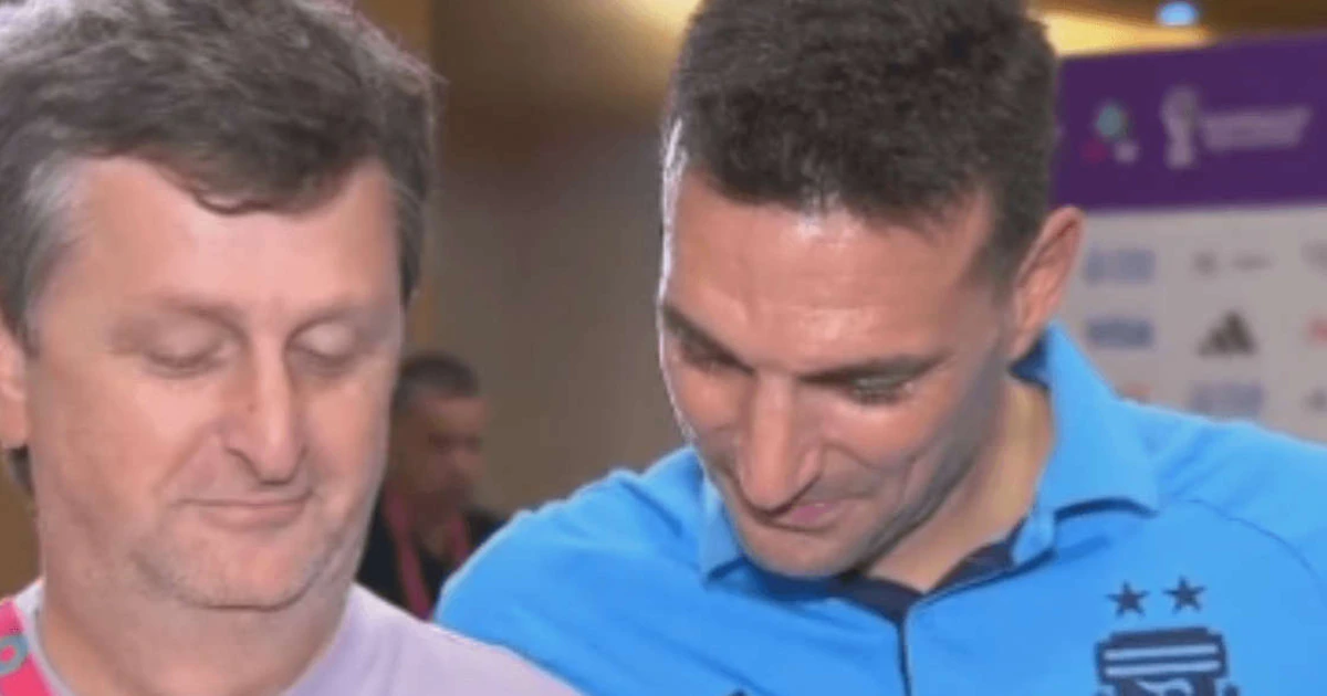 Lionel Scaloni se conmueve cada vez que recuerda a Pujato, la localidad santafesina que lo vio nacer.