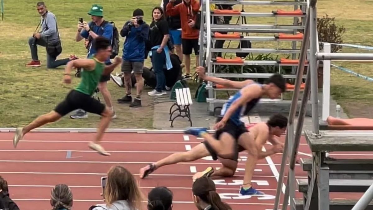 Juegos Bonaerenses en Mar del Plata: se rompió el tendón de Aquiles y se dislocó el hombro, pero ganó la carrera