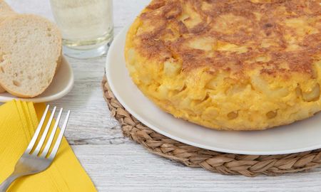 Tortilla de papas. Tortilla de papas.