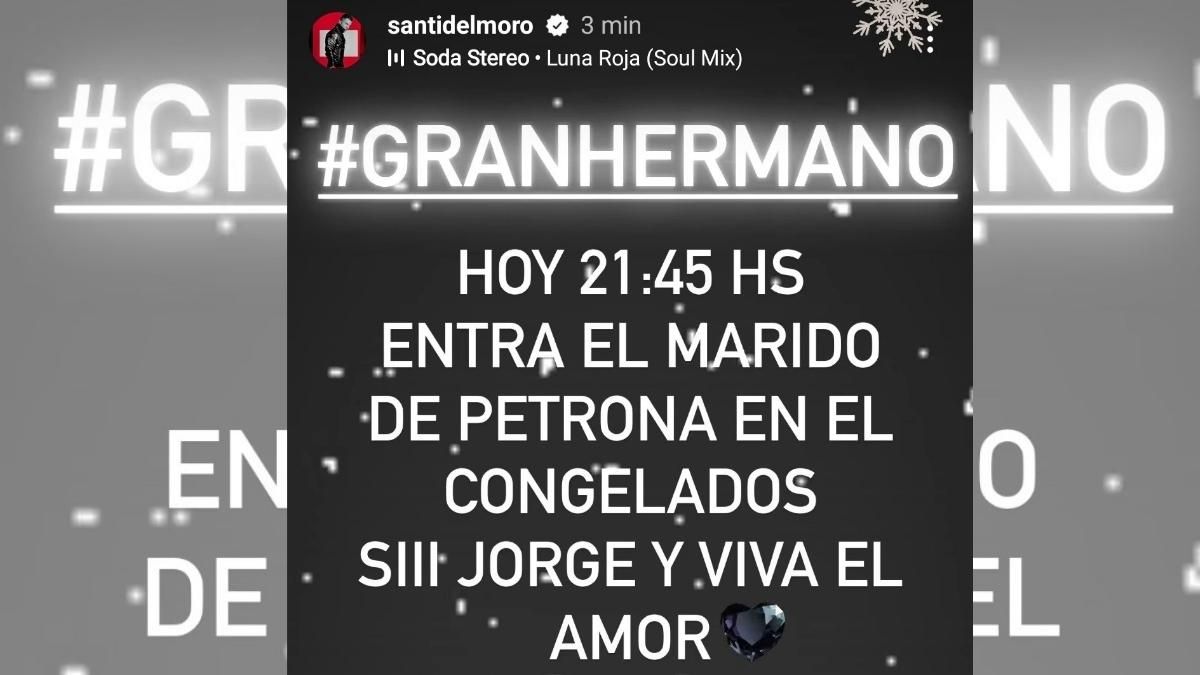 El esposo de Petrona ingresará a Gran Hermano. El esposo de Petrona ingresará a Gran Hermano.