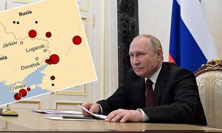 Putin dio un pase firme hacia una invasión en Ucrania. Putin dio un pase firme hacia una invasión en Ucrania.
