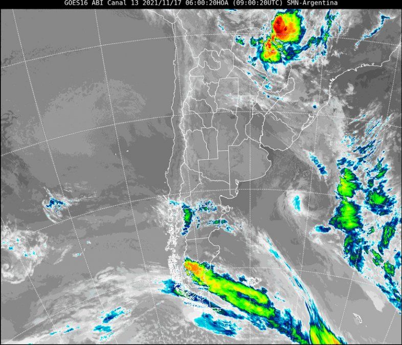 Imagen satelital.