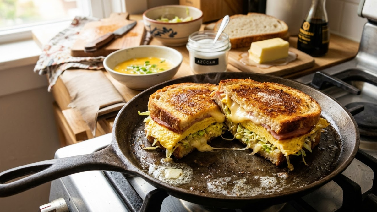Qué es el grilled cheese coreano y cómo hacerlo en casa en 5 pasos