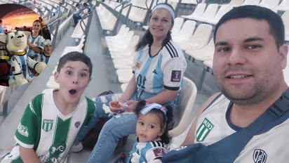 Así vive el hincha que vendió todo para viajar al Mundial de Qatar 2022: 