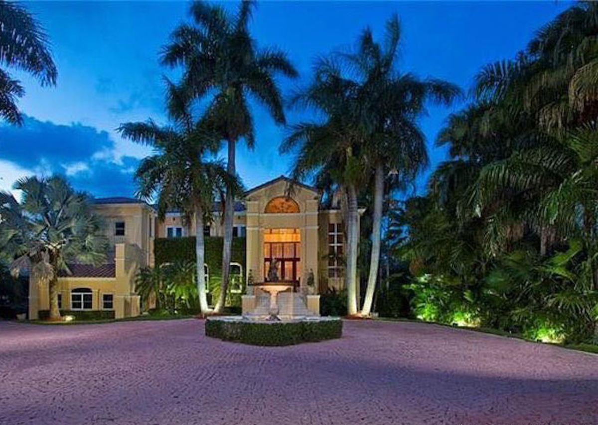 La lujosa casa de Luis Fonsi en Miami.