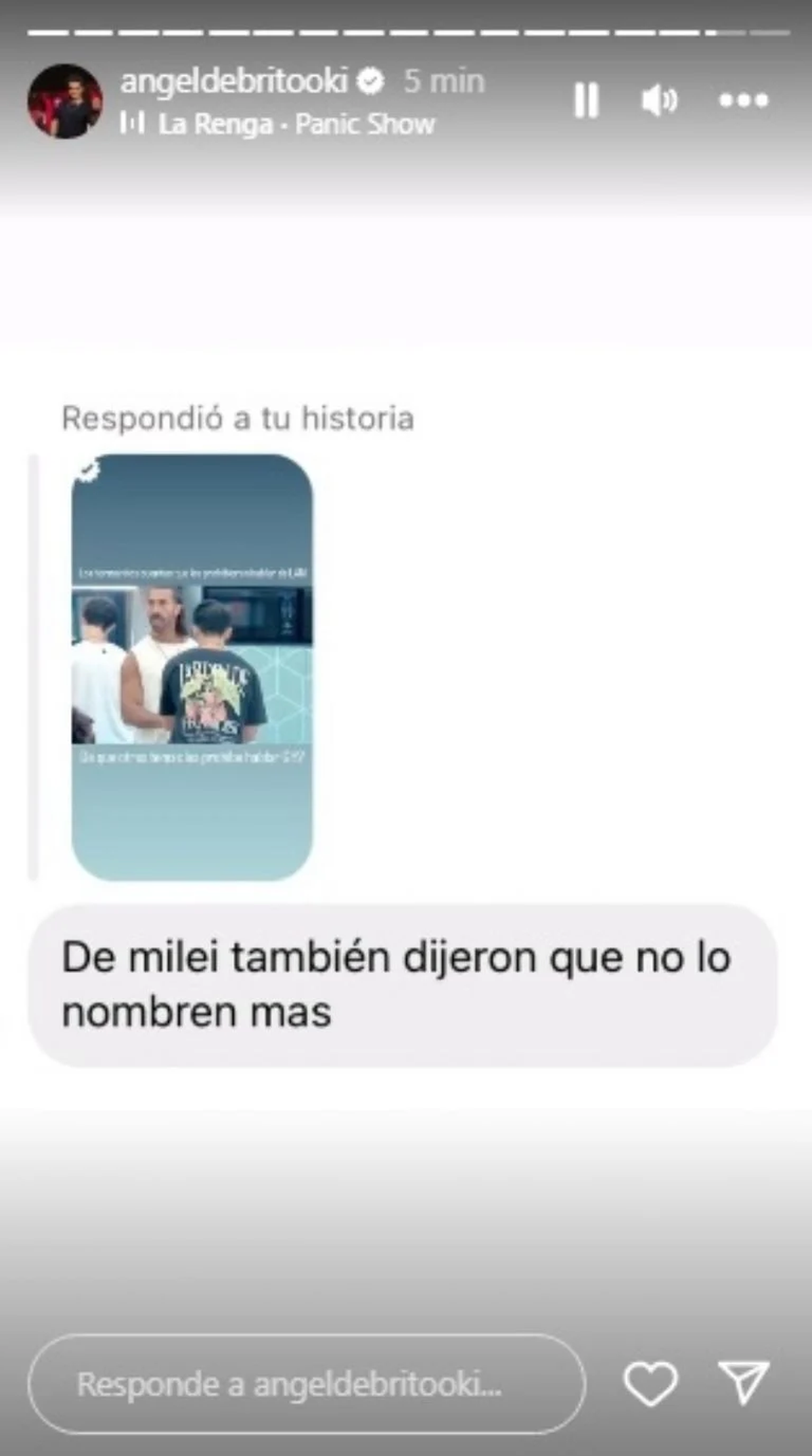 Los participantes de Gran Hermano no pueden nombrar a Javier Milei. Los participantes de Gran Hermano no pueden nombrar a Javier Milei.