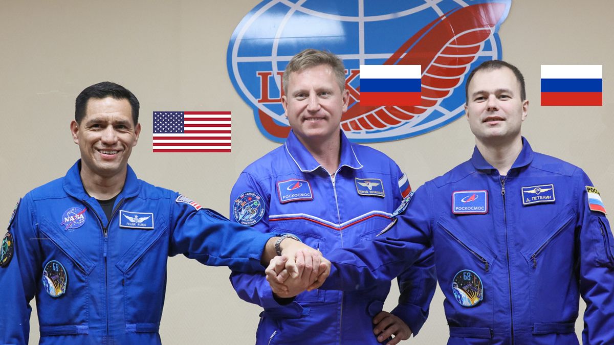 El estadounidense Frank Rubio viajará al espacio hoy con dos rusos