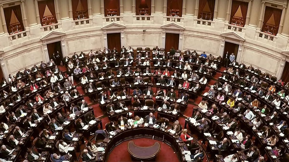 El recinto de Diputados este 26 de octubre del 2022.
