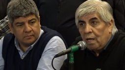 Moyano amenazó con un paro y criticó a la gestión de Macri Moyano amenazó con un paro y criticó a la gestión de Macri