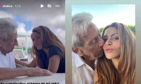El conmovedor video de Shakira por los 91 años de su padre: Canto yo El conmovedor video de Shakira por los 91 años de su padre: Canto yo